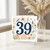 39th Birthday Card, Floral Number 39 Birthday Card