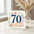 70th Birthday Card, Floral Bird and Butterfly Design