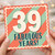 39th Birthday Card, Fabulous Years Birthday Card