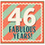 46th Birthday Card, 46 Fabulous Years Card