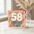 58th Birthday Card, Fabulous Years Card