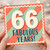 66th Birthday Card, 66 Fabulous Years Card