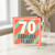 70th Birthday Card, Fabulous 70 Years Card