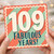 109th Birthday Card, Fabulous Years Birthday Card