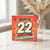22nd Birthday Card, 22 Years of Being Awesome Retro Birthday Card