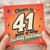 41st Birthday Card, Cheers to 41 Years of Being Fucking Awesome Card