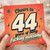 44th Birthday Card, Cheers to 44 Years of Being Awesome Retro Card