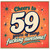 59th Birthday Card, Cheers to 59 Years of Being Fucking Awesome Retro Card