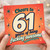 61st Birthday Card, Cheers to 61 Years of Being Fucking Awesome Card