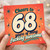 68th Birthday Card, Cheers to 68 Years of Being Awesome