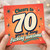 70th Birthday Card, Cheers to 70 Years of Being Fucking Awesome