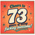 73rd Birthday Card, Cheers to 73 Years of Being Fucking Awesome Card