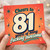 81st Birthday Card, 81 Years of Being Awesome Retro Celebration Card