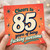 85th Birthday Card, Cheers to 85 Years of Being Awesome Retro Birthday Card