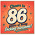 86th Birthday Card, Cheers to 86 Years of Being Awesome