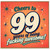 99th Birthday Card, Retro Cheers to 99 Years of Being Awesome Funny Birthday Card