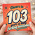 103rd Birthday Card, Cheers to 103 Years of Being Awesome Card