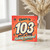 103rd Birthday Card, Cheers to 103 Years of Being Awesome Card