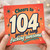 104th Birthday Card, Funny Birthday Card
