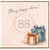 88th Birthday Card, Many Happy Returns