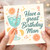 Have a Great Birthday Man Card - Cocktail Glass & Citrus Design - Birthday Card for Him, Friend or Dad - Fun Celebration Greeting