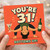 31st Birthday Card, Funny Yoga Drink Lover Card
