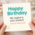 Rude Funny Birthday Card for Boyfriend, Husband or Partner - My Vagina Is Your Present (You’re Welcome) - Adult Humour Naughty Greeting Card