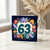 63rd Birthday Card, Floral Number 63 Birthday Card