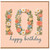 101st Birthday Card, Floral Happy Birthday Card