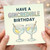 Funny Gin Birthday Card - Have a GINcredible Birthday - Pun Gin and Tonic Glasses with Lemon & Ice - For Lovers, Adults, Friends, Him or Her