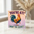 47th Birthday Card, You're 47? What the Cluck Funny Rooster Card
