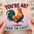 48th Birthday Card, Funny Rooster Humour Card