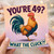 49th Birthday Card, Funny Rooster 'You're 49? What the Cluck?!'