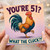 51st Birthday Card, Funny Rooster What The Cluck Card