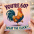 60th Birthday Card, Funny Rooster You’re 60? What The Cluck? Card