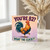 82nd Birthday Card, Funny Rooster What The Cluck Card