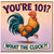 101st Birthday Card, You're 101? What The Cluck?! Funny Rooster Card