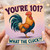 101st Birthday Card, You're 101? What The Cluck?! Funny Rooster Card