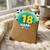 18th Birthday Card, Football Theme Happy Birthday Card