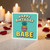 Happy Birthday Babe Card - Funny Pineapple in Pink Pants - Birthday Card for Boyfriend, Girlfriend or Partner