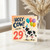 29th Birthday Card, Holy Cow You're 29 Funny Cow Birthday Card