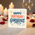 Happy Birthday Gorgeous Card - Colourful Confetti Design - Cute Birthday Card for Her, Wife, Girlfriend or Best Friend