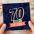70th Birthday Card, Happy Birthday Card for 70th Birthday