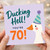 70th Birthday Card, Ducking Hell Funny Duck Party Card
