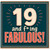 19th Birthday Card, And F*ing Fabulous Retro Celebration Card