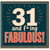 31st Birthday Card, Funny Fabulous Birthday Card