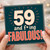59th Birthday Card, and F*ing Fabulous Funny Birthday Card