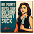 Mr Pointy Hopes Your Birthday Doesn’t Suck - Funny Vampire Birthday Card, Dark Humour, Quirky Greeting for Friends, Him or Her