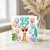 15th Birthday Card, Giraffe with Sunglasses and Balloons Tropical Party Card