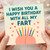 Funny Rude Birthday Card - I Wish You A Happy Birthday With All My Fart - Cheeky Adult Humour, Bum with Candles, Joke Card for Him Her Friend Partner